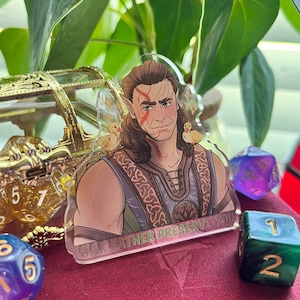BG3 Halsin Acrylic Pins