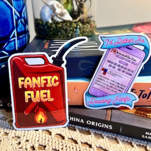 Fanfiction Fan Sticker