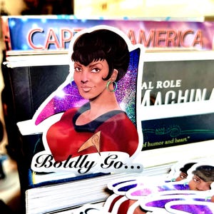 Nyota Uhura (Star Trek TOS) Sticker