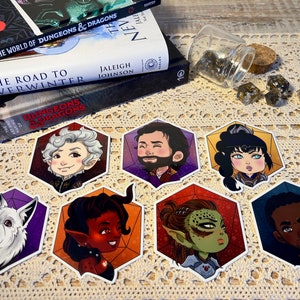BG3 Companion Stickers