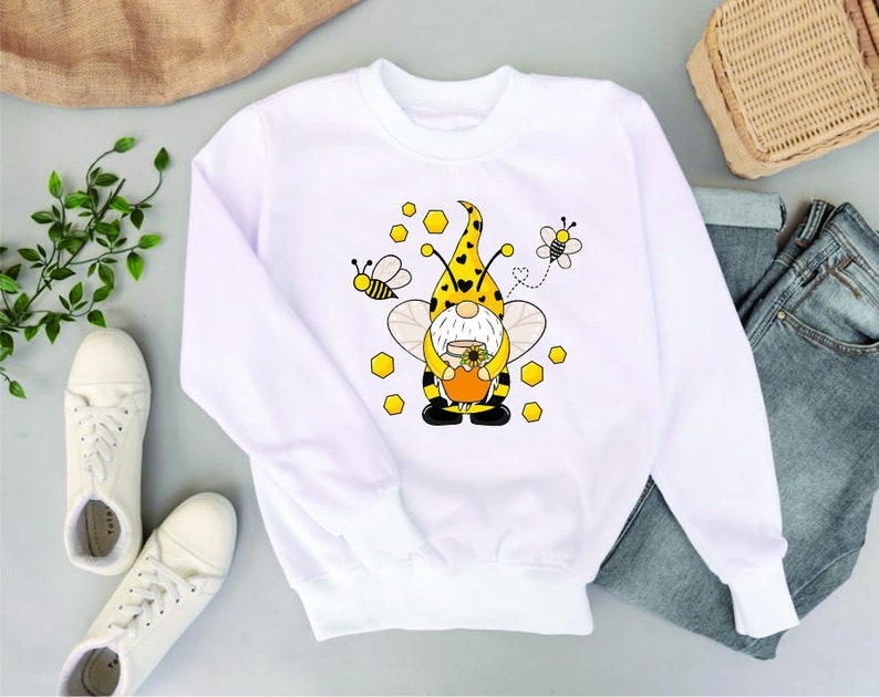 Bee Gnome Svg | Spring Gnomes Cut Files | Summer Gnomes Svg | Honey ...
