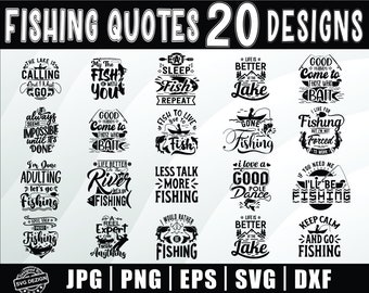 Fishing SVG, Fishing SVG Bundle, Fishing SVG, Fishing Quotes, Fishing Sayings, Fishing Decals, Cricut, Printable, Silhouette
