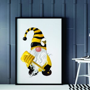Bee Gnome Svg | Spring Gnomes Cut Files | Summer Gnomes Svg | Honey ...