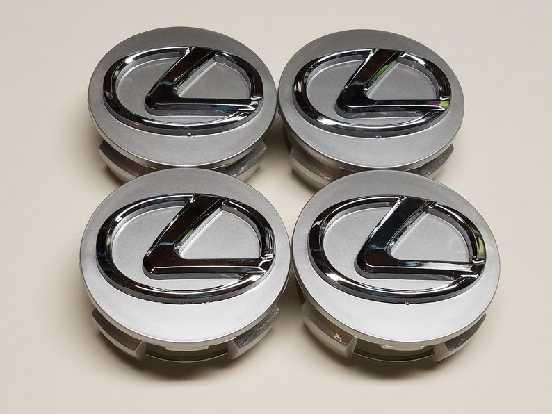 Silver Chrome Logo 62mm Lexus Wheel Center Rim Hub Caps Hubcap 4pcs Etsy