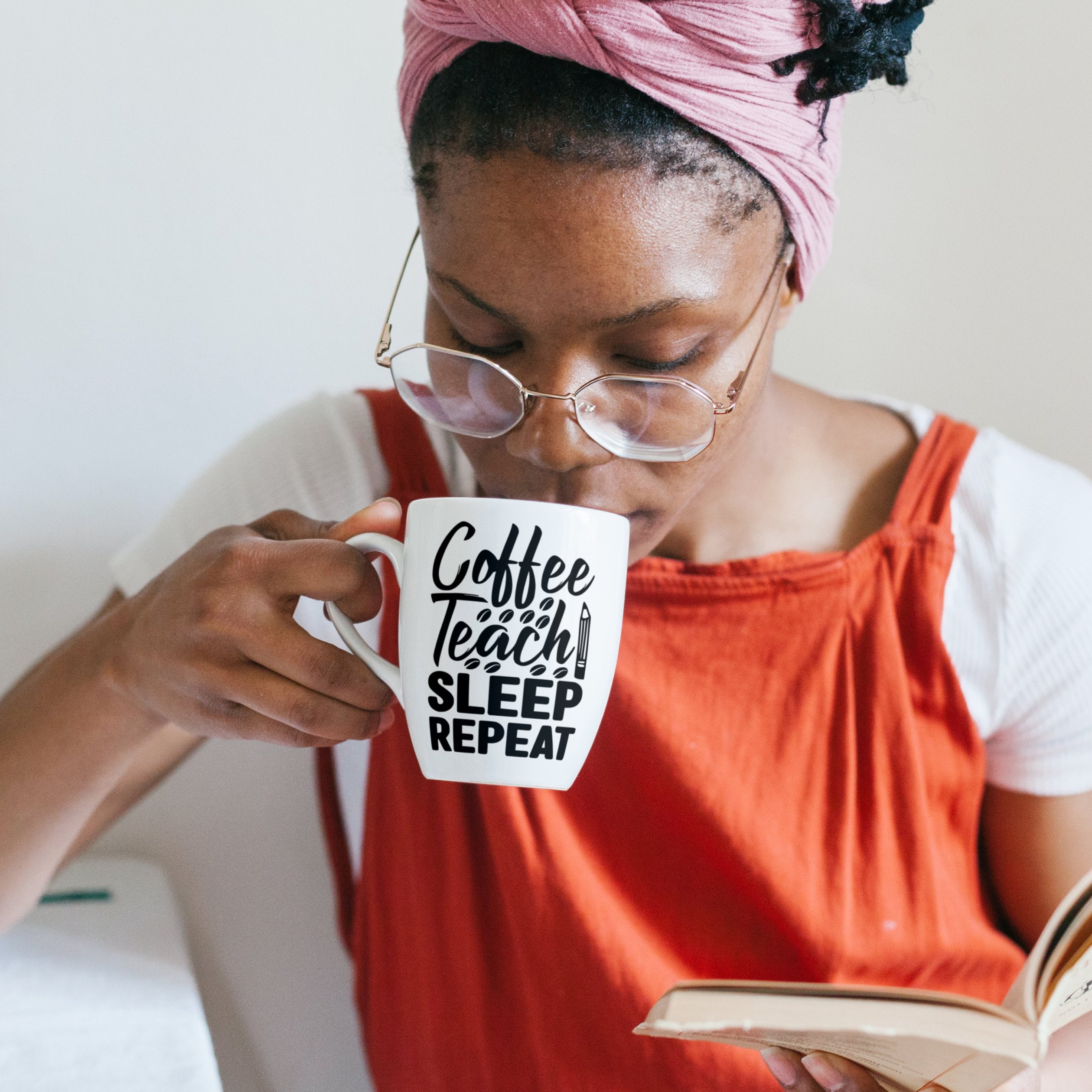 Coffee Teach Sleep Repeat SVG | Teacher Appreciation Mug | Teacher ...