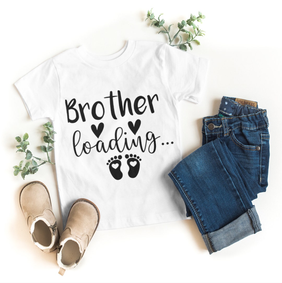 Brother Loading SVG | Big Brother SVG | Big Brother PNG | Pregnancy ...