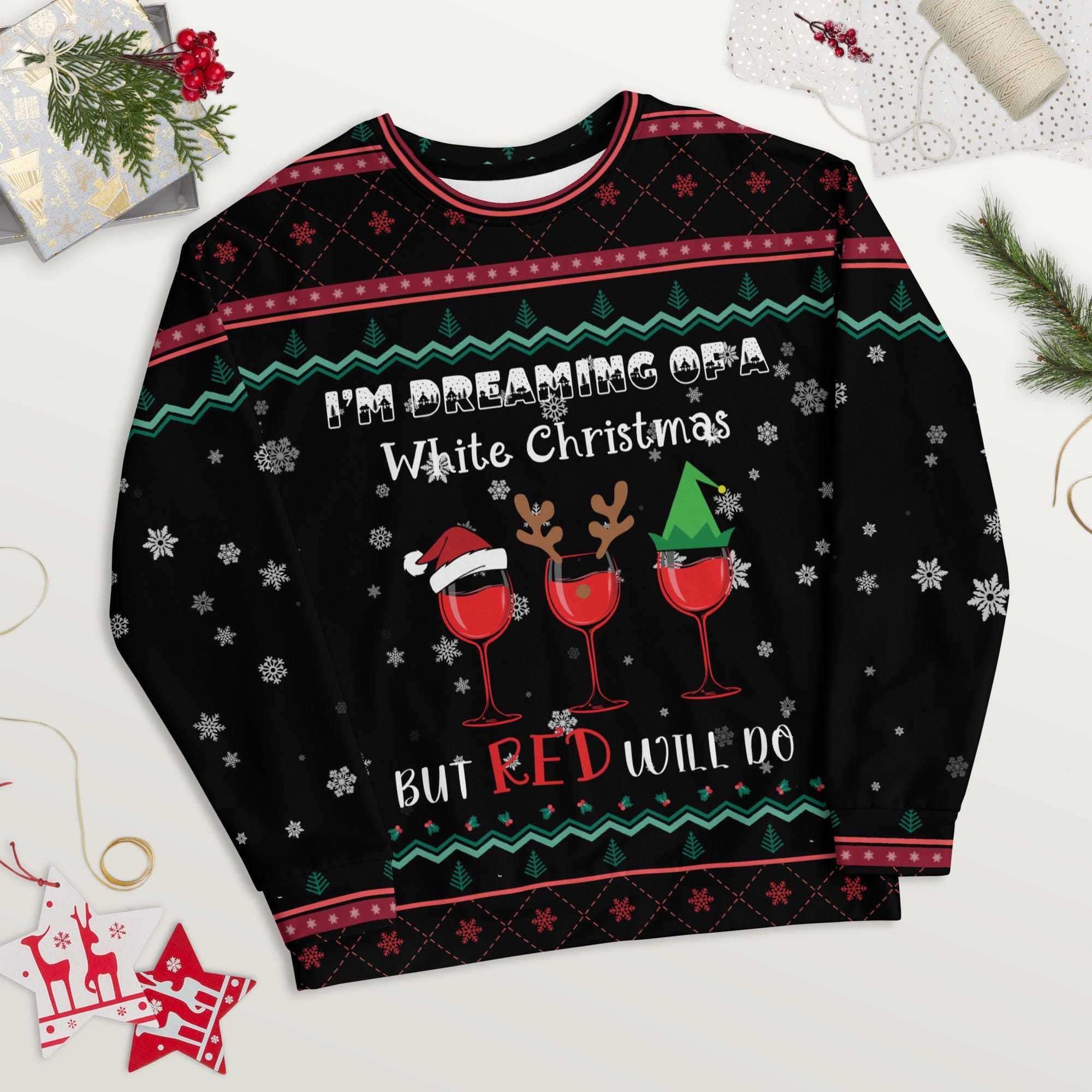 Wine Ugly Sweater