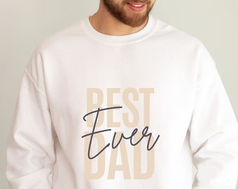 Best Dad Ever Sweater, Fathers Day Gift, Dad Birthday Gift from Daughter,Dad Sweater,Cool Funny Dad Sweater Best Dad Gift Idea,Best Dad Gift