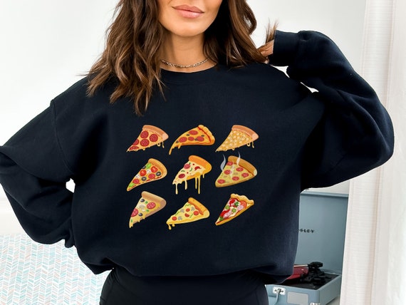 Pizza slice sweatshirt hotsell