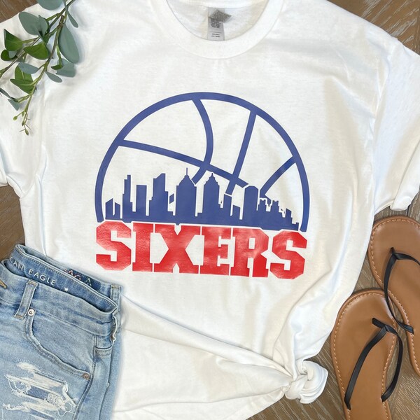 Sixers, Basketball, T-shirt
