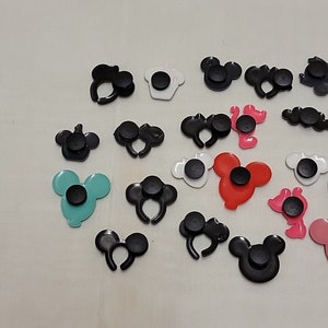 Disney Mickie & Minnie Mouse Character Shoe Charms Baby Yoda Lot of 25 image 6