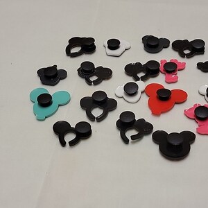 Disney Mickie & Minnie Mouse Character Shoe Charms Baby Yoda Lot of 25 image 9