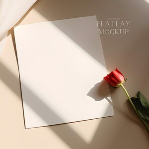 FlatLay Print Mockup - Neutral Colors Interior - Prints Posters Wall Art Display - PSD - 27X36 - Smart Object
