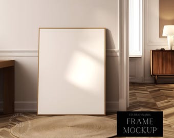 Frame Mockup - Vertical Frame Poster Mockup - PSD - 27X36 - Smart Object