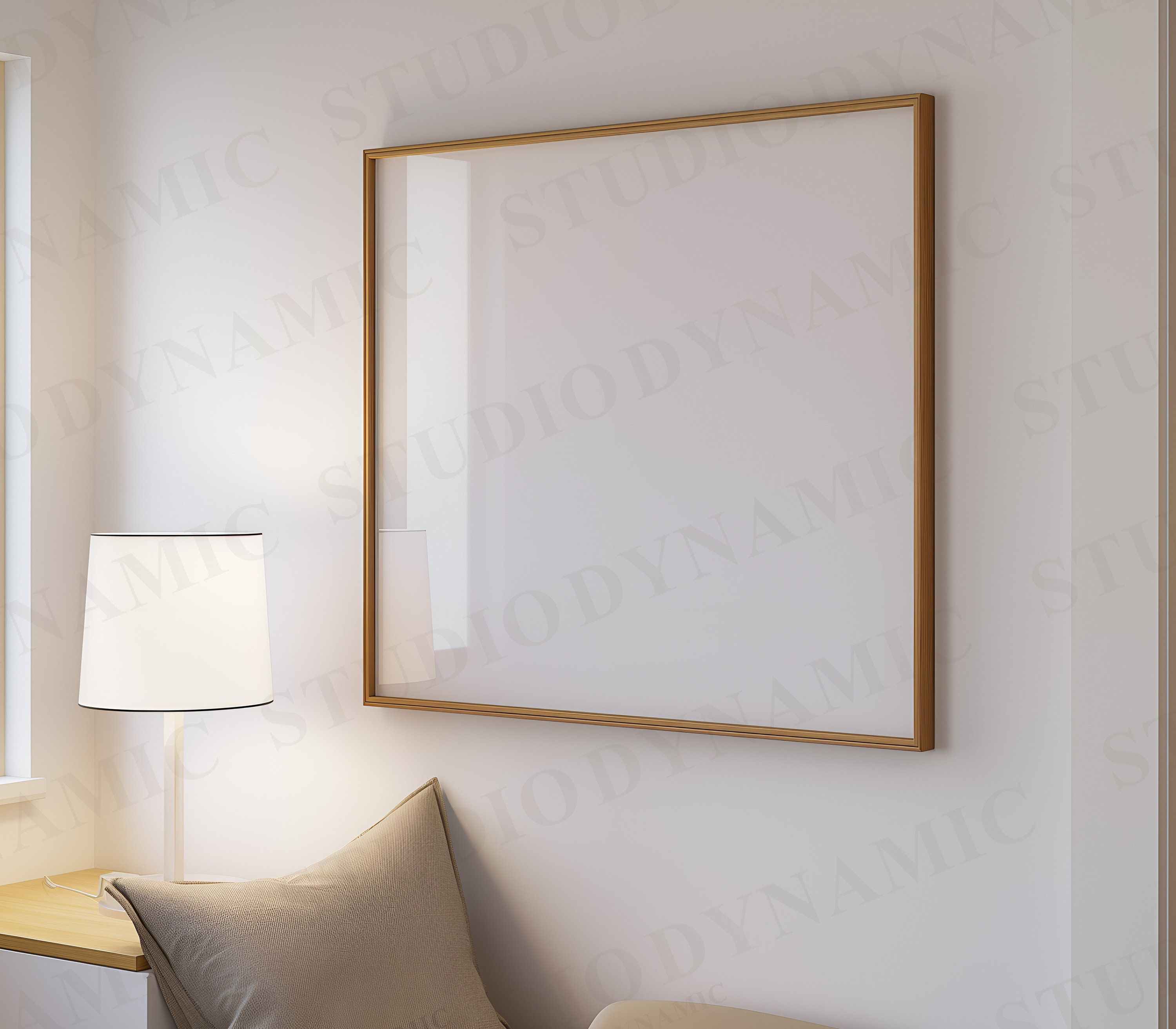 Squareframe Square Photoshop Frame Art Display Mockup - Square Frame Mockup ...