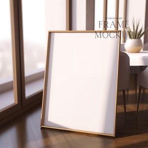 Maquete de quadro único - Maquete de pôster de exibição de arte - PSD - 27X36 - Objeto inteligente