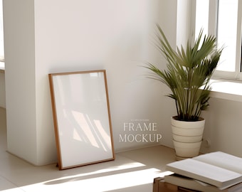 Styled Interior Frame Mockup  - Poster Mockup   - ISO - Smart Object