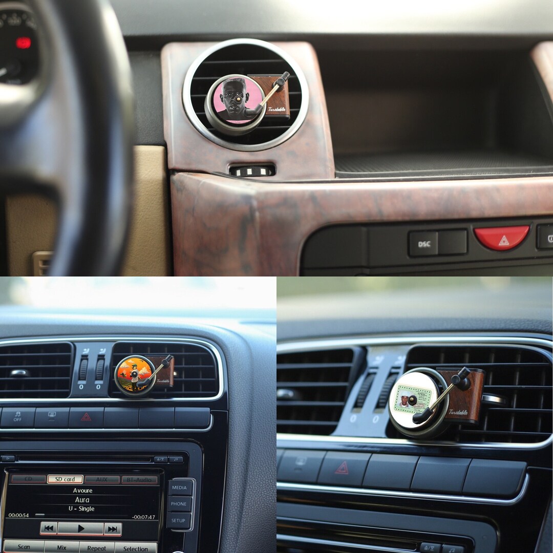 Customized Rap Car Air Freshener Album Auto Record Player Car Etsy