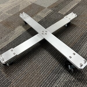 Solo Stove Bonfire fire pit dolly wheeled base mobile stand. Fits any fire pit under 21” inches diameter.