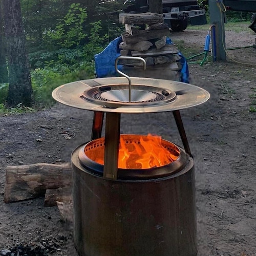 未使用　SOLO STOVE FIRE PITS HEAT DEFLECTOR Amazon.com: Solo Stove Bonfire Heat Deflector - Enhance Warmth and