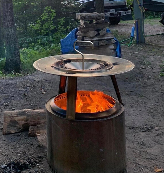 未使用　SOLO STOVE FIRE PITS HEAT DEFLECTOR Amazon.com : Solo Stove Mesa Heat Deflector, with 3 Detachable