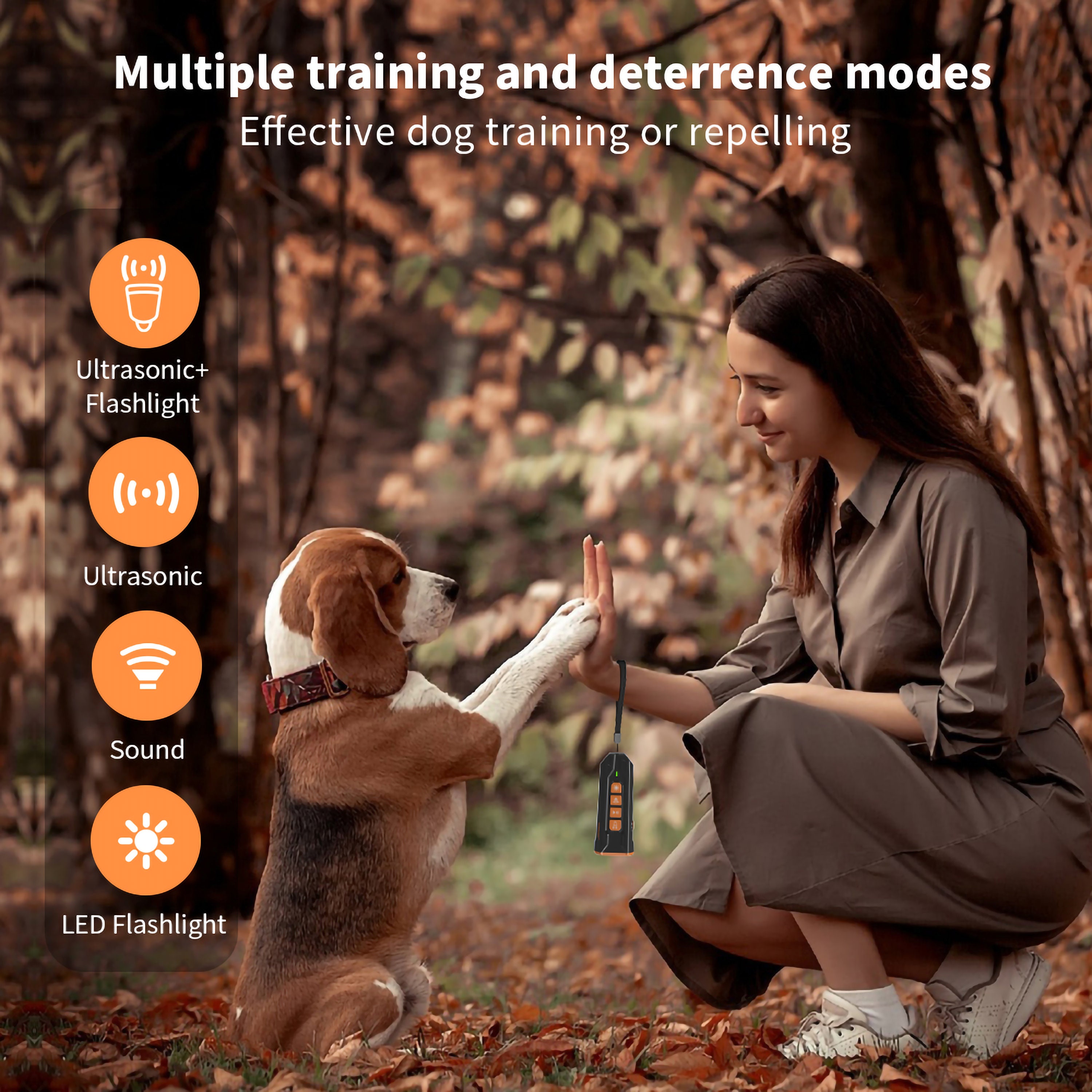 2024 Dog Bark Deterrent Deviceanti Bark Devices for Dogs,no More Bark