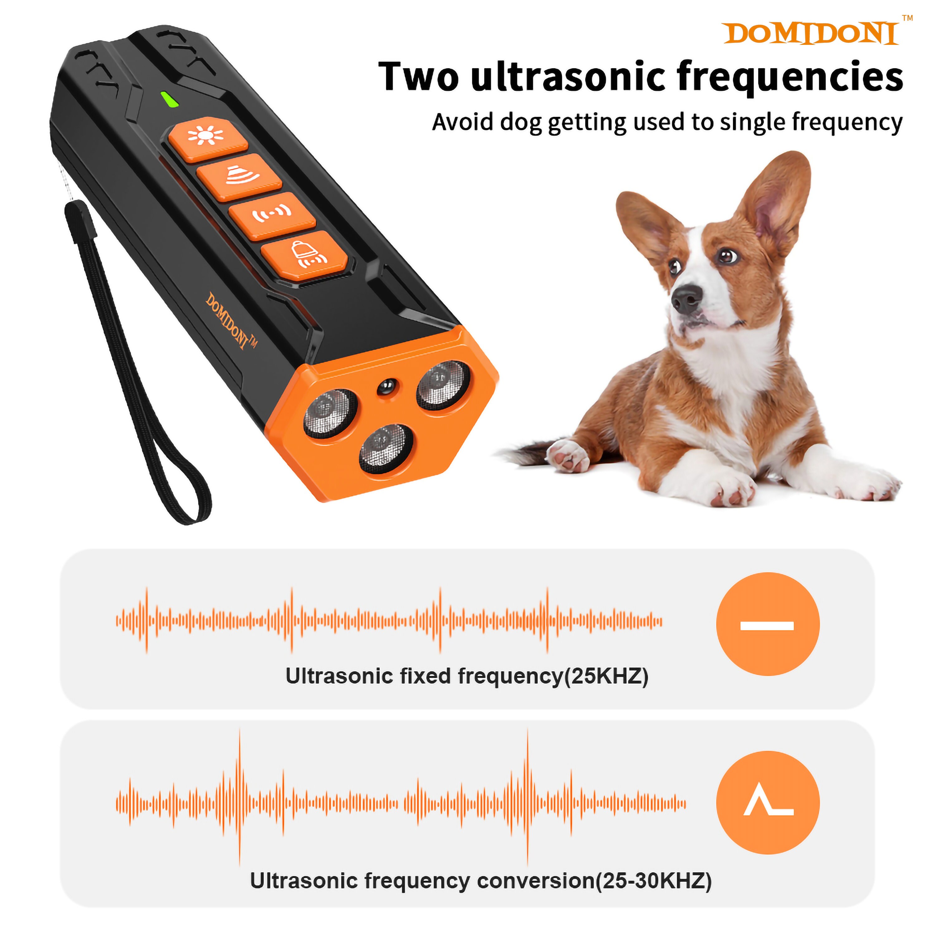 2024 Dog Bark Deterrent Deviceanti Bark Devices for Dogs,no More Bark