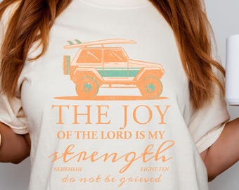 Camiseta moderna de estilo bohemio cristiano con colores que inspiran comodidad, camiseta gráfica con el nombre de Jesús, regalos católicos, camisetas religiosas con versículos bíblicos, ropa retro de surfista para la playa y la fe.