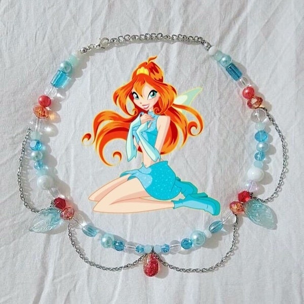 Winx Club Bloom Inspired Necklace