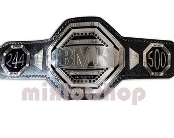 Cinturón de título de lucha libre del campeonato de peso pesado BMF Baddest