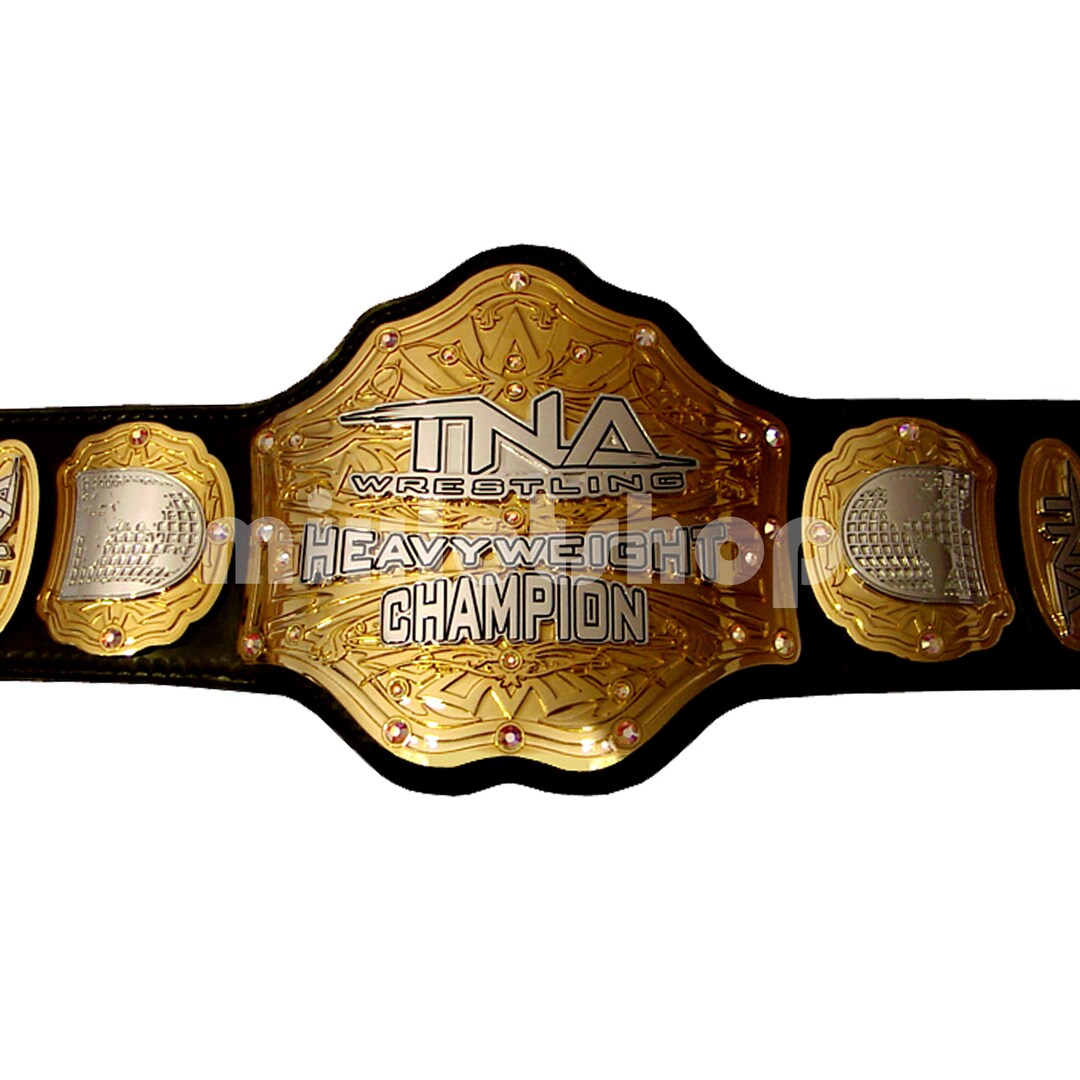 TNA Heavy Weight Championship Wrestling Title Belt Etsy