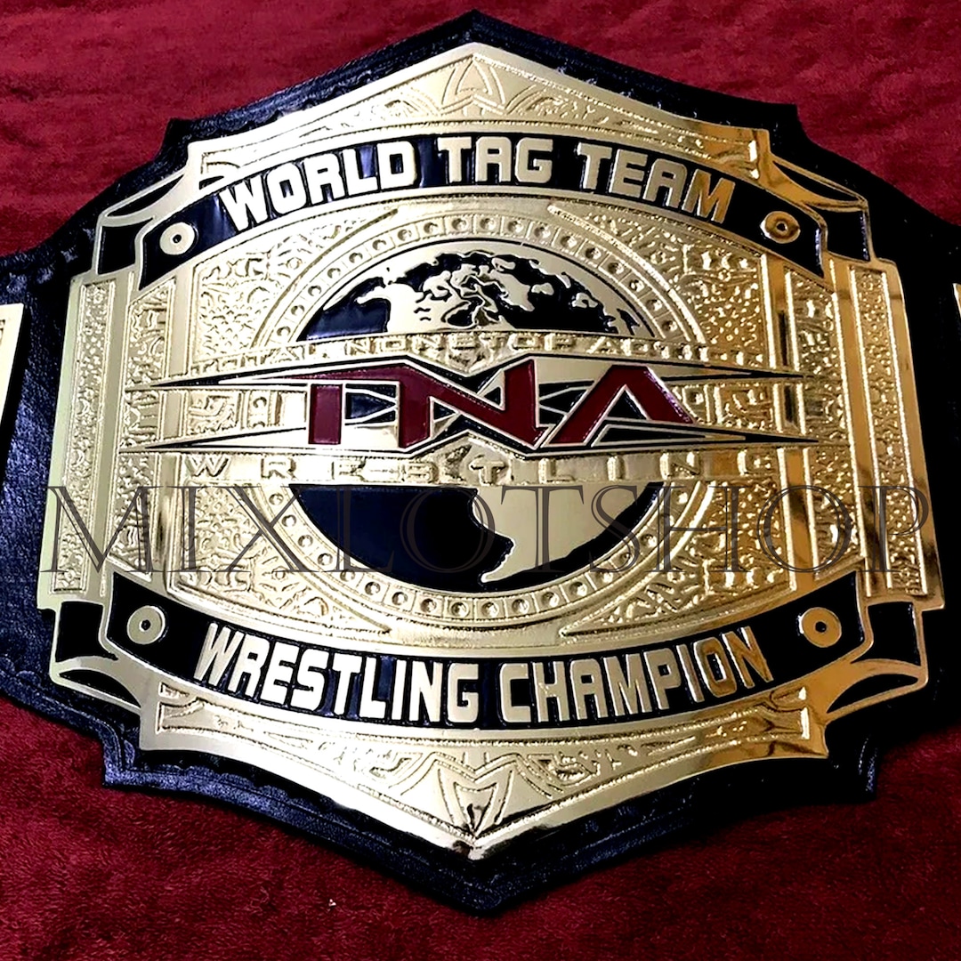 TNA World Tag Team Championship Wrestling Belt Etsy