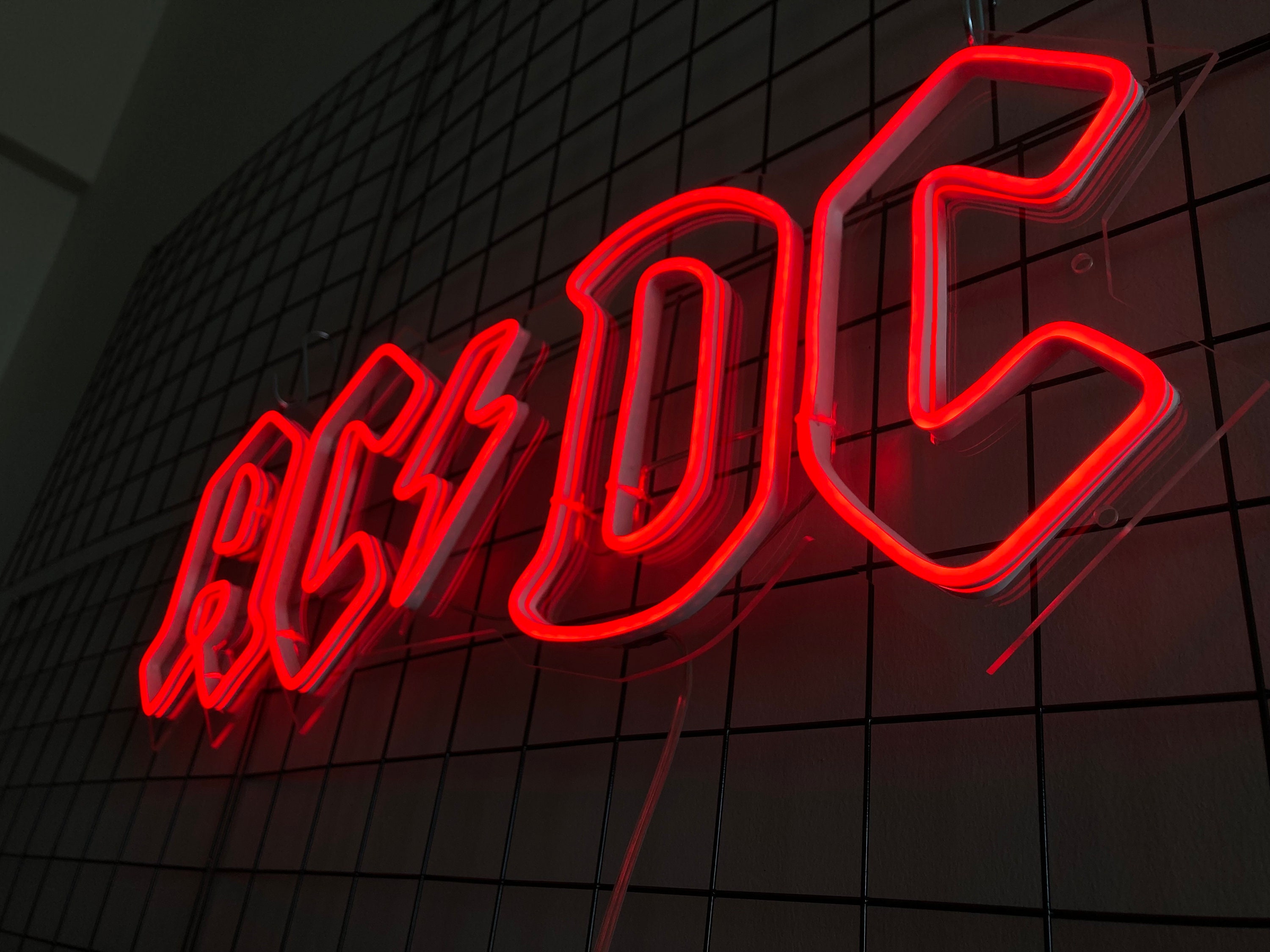 AC-DC Neon Sign, Neon SHOP, Custom Music Neon Sign, Neon Gift, Birthday ...