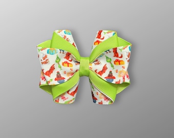 Grinch Bow