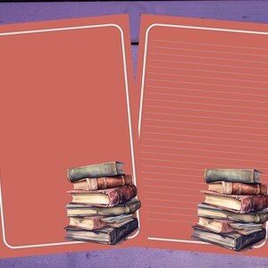 Livros Carta para escrever papel A5 Artigos de papelaria forrados/sem forro Penpal Suprimentos