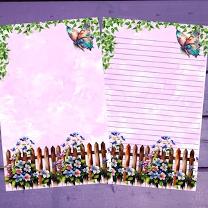 Primavera carta escrita papel artigos de papelaria forrado/sem forro A5 Penpal Suprimentos