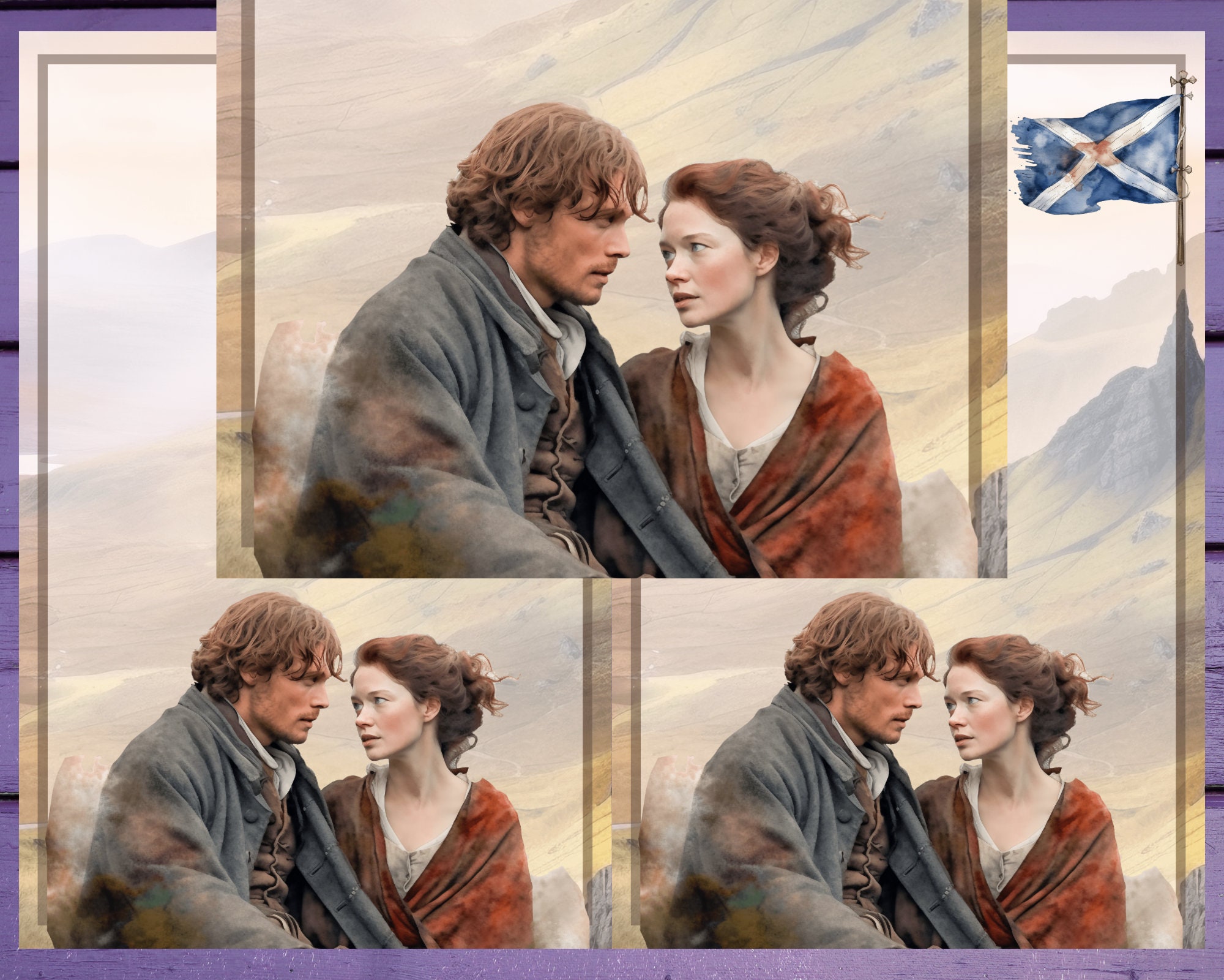 Outlander Writing Outlander Letter Writing Paper A5 Stationery Lined/unlined Penpal ...