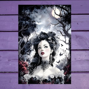 Spooky Vibes Postcard 10x15cm/4&#39;x6&#39; in Penpal Supplies