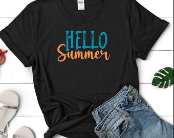 Hello Summer T-Shirt: Teacher Vacation Tee