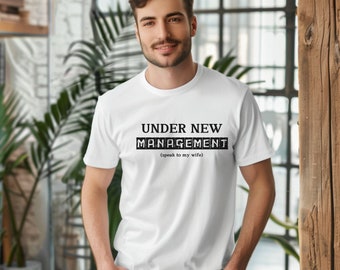 Groom shirt, New Husband shirt, Father day shirt, Gift for husband, Gift for groom, husband to be gift, newly married shirt, wedding gift