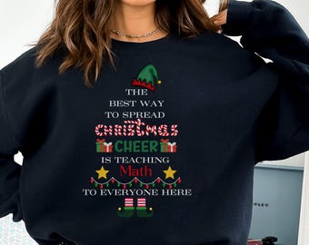 Camiseta unisex "Alegría navideña para profesores": regalo para educadores en las fiestas