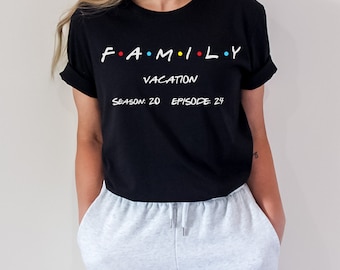 Friends themed family vacation shirt, Matching family vacation shirts, Family Vacation 2024, Family vaca shirt, 2024 Summer Vacation, 2024