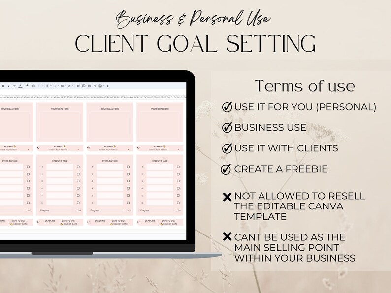 Coach Spreadsheet for Client to Set Goals, Google Spreadsheet, Health ...