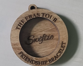 Eras Frienship Bracelet Ornament | Keepsake Ornaments |  Eras Tour Christmas Ornaments | Custom Ornaments | Personalized Ornaments
