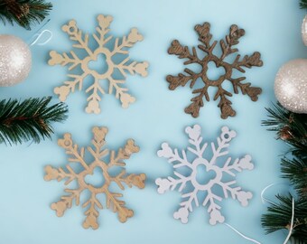 Mickey Mouse Snowflake Ornament: Magical Christmas Decor