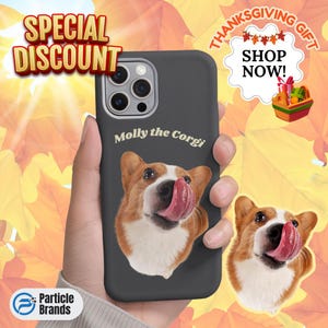 Custom Pet Phone Case Dog Name Photo Personalized Cat iPhone Case Pet Lover Gift Pet Photo Samsung Phone Case Custom Pet Case Cat Name Case