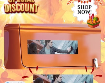 Edward Bella Funny Car Sticker Twilight Meme Bumper Decal Waterproof Vinyl Twilight Car Scene Thanksgiving Gift Sticker Twilight Humor