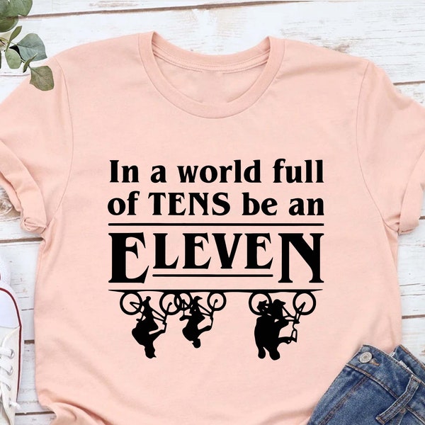 Eleven T-Shirt, 11th Birthday Tee, 11th Birthday Gift, Eleventh Birthday Shirt For Girls-Boys, 11 Year Old Girl Gift, Hello Eleven Tshirt