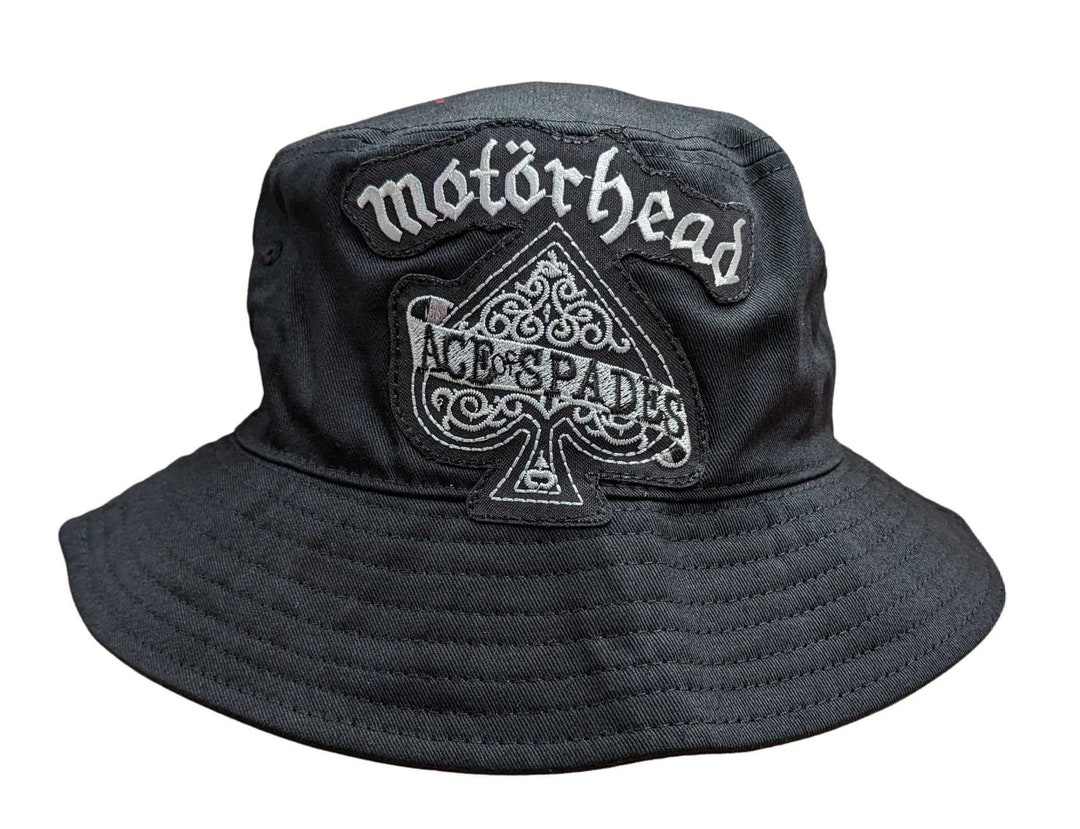 Motorhead Ace of Spades Bucket Hat With Embroidered Logo Etsy