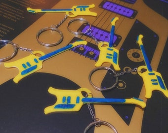 3D-geprinte sleutelhanger vliegende microtonale banaan - King Gizzard & The Lizard Wizard